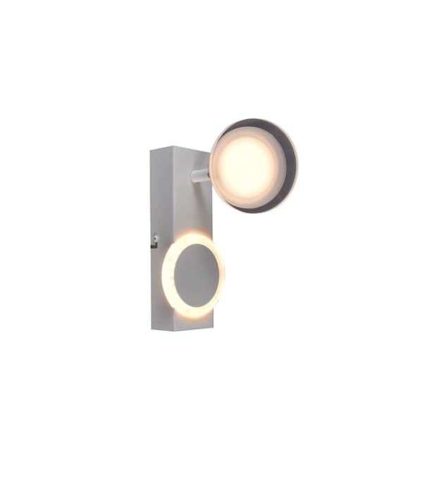 BRILLIANT lampe, Meriza LED vægspot hvid, 1x LED integreret, 10W LED integreret, (1200lm, 3000K), drejeligt hoved