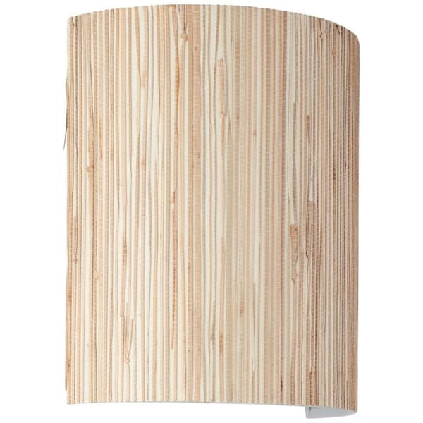 BRILLIANT lampa Wimea väggspot naturlig | 1x A60, E27, 52W, lämplig för normala lampor (ingår ej)