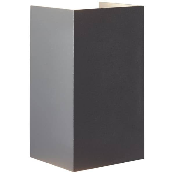 BRILLIANT lampa Hilly LED utomhusvägglampa, 2-lågor, mörkgrå | 2x LED integrerad, 8,3W LED integrerad, (390lm, 3000K)