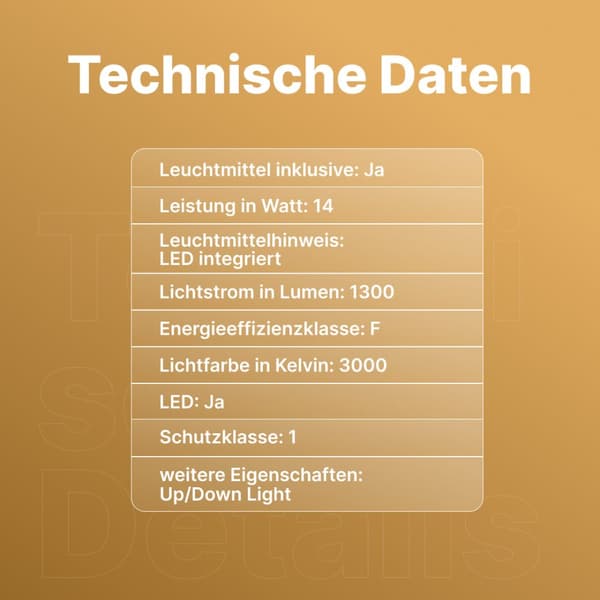 Brilliant | Welbie LED udendørs væglampe 17,5 cm hvid | 1x LED integreret, 14W LED integreret, (1300lm, 3000K)