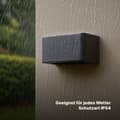 Miniatyrbillede 6 af 9: Brilliant | Golda LED udendørs væglampe 15x12cm sort | 1x LED integreret, 6,9W LED integreret, (660lm, 3000K)