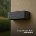 Miniatyrbillede 6 af 9: Brilliant | Golda LED udendørs væglampe 22x13cm sort | 1x LED integreret, 7W LED integreret, (510lm, 3000K)