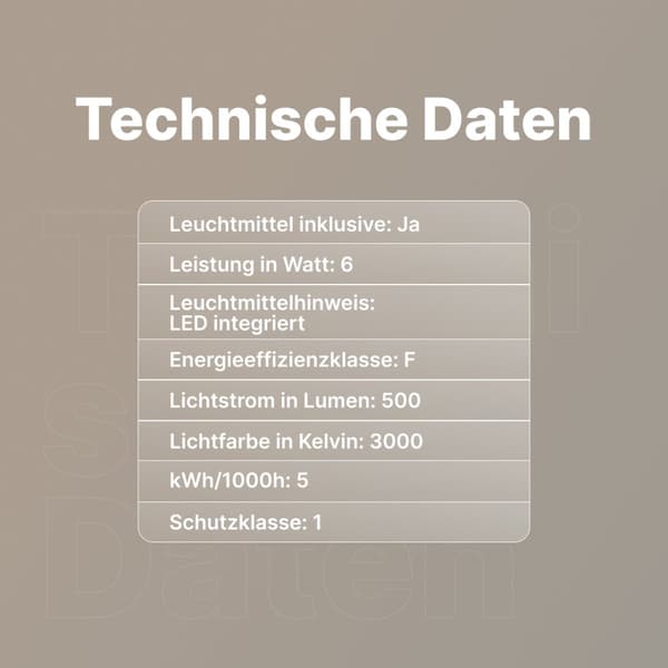 Brilliant | Isak LED udendørs væglampe hvid | 1x LED integreret, 7W LED integreret, (500lm, 3000K)
