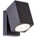 Pikkukuva 7 / 11: Brilliant | Burk LED ulkoseinävalaisin musta | 1x integroitu LED, integroitu 6W LED, (600lm, 3000K)