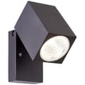 Pikkukuva 1 / 11: Brilliant | Burk LED ulkoseinävalaisin musta | 1x integroitu LED, integroitu 6W LED, (600lm, 3000K)