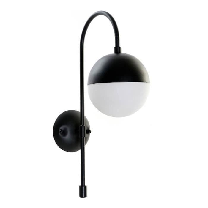 DKD Home Decor Modern Metal Glas Vägglampa (15 x 31 x 48 cm)