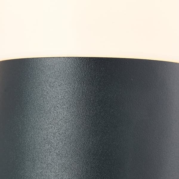 Brilliant Aberdeen udendørs væglampe, stående, antracit, rustfrit stål/plast, 1x QA60, E27, 28 W