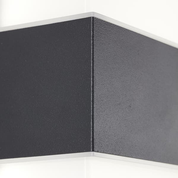 Brilliant Archie LED udendørs væglampe antracit, metal/plast, 1x 7 W LED integreret, (lysstrøm: 680lm, lysfarve: 4000K)