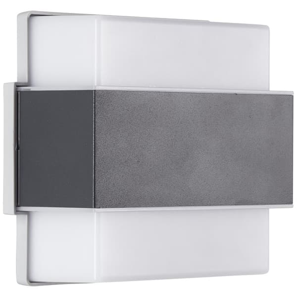 Brilliant Archie LED udendørs væglampe antracit, metal/plast, 1x 7 W LED integreret, (lysstrøm: 680lm, lysfarve: 4000K)