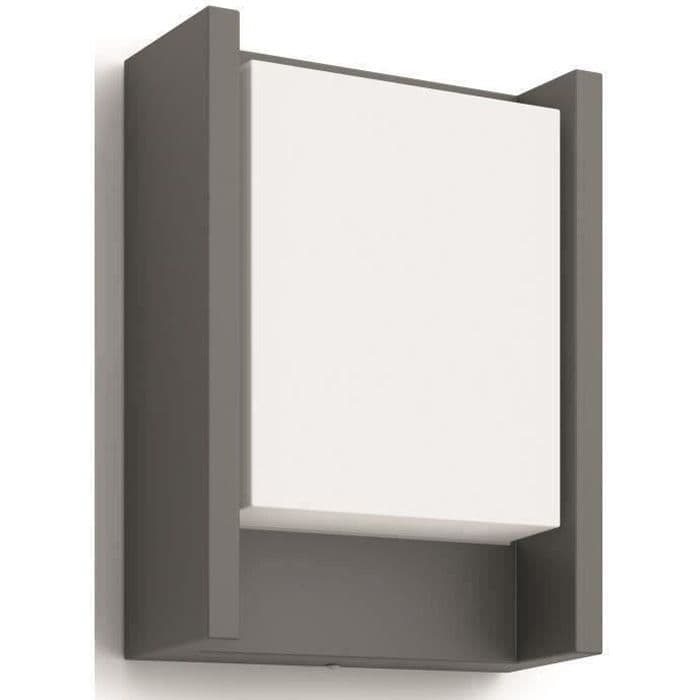 PHILIPS Utomhusvägglampa Arbor 4000K 1x6W 230V - Antracit