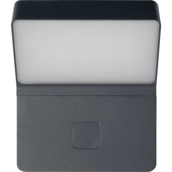 LED-vägglampa utomhus - LEDVANCE - ENDURA STYLE WALL WIDE L - Mörkgrå - 12 W - Med rörelsedetektor