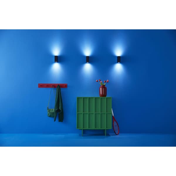 WiZ Vegglampe opp/ned 2x5W Sort