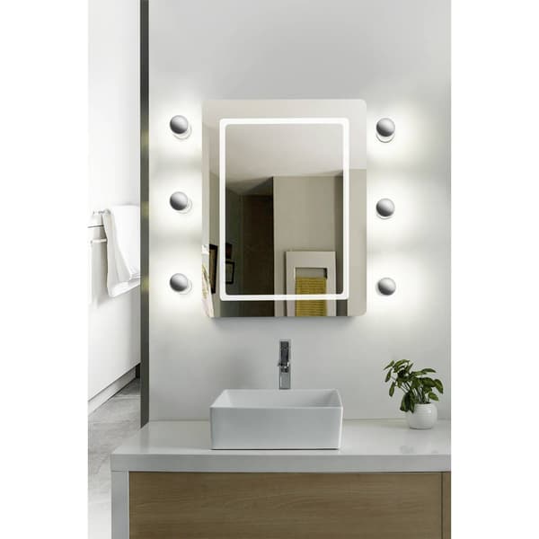 LightMe Aqua LM85640 LED-vägglampa GU10 4.9 W LED Krom