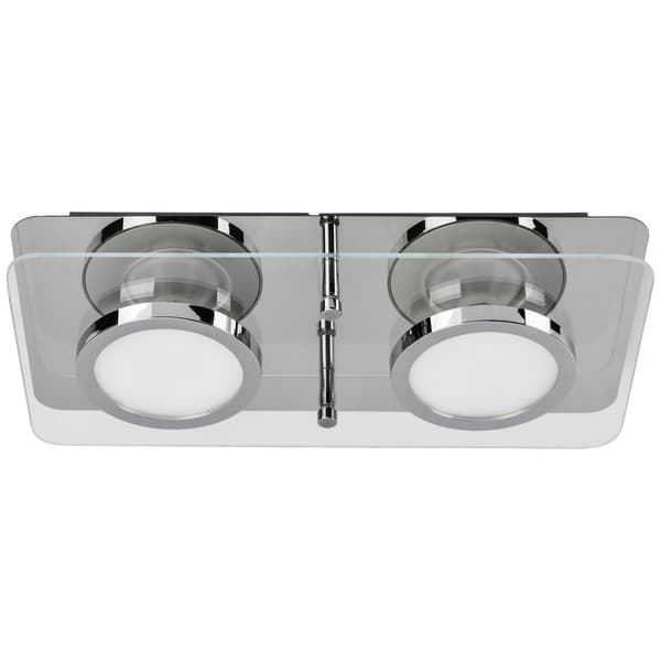 LightMe Chromia LM85621 LED-vägglampa GU10 10 W LED Krom