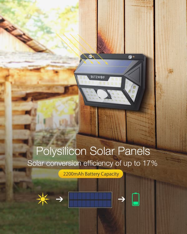 62 LED Solar Power Light PIR Bevægelsessensor Væglampe Vidvinkel Vandtæt Sikkerhedslampe til Udendørs Havesti Yard