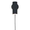Miniatyrbild 3 av 5: House Nordic LED vägglampa Lia Black 442794