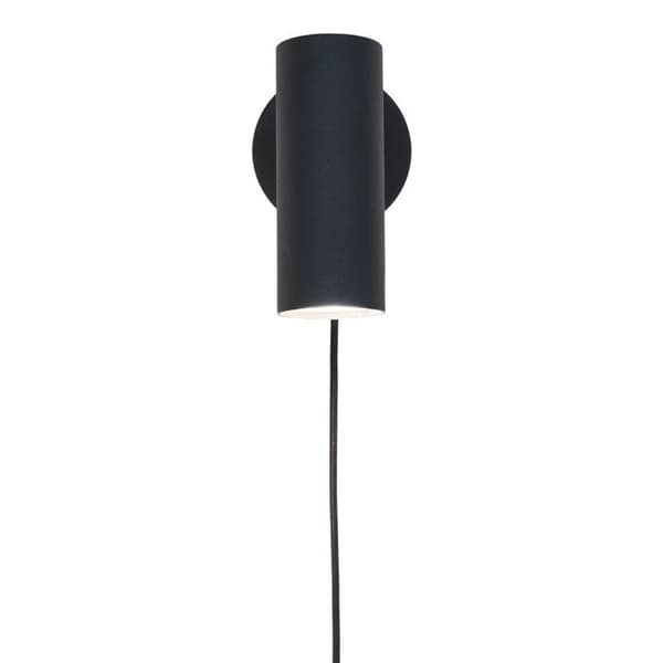 House Nordic LED vägglampa Lia Black 442794