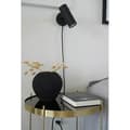 Miniatyrbild 5 av 5: House Nordic LED vägglampa Lia Black 442794