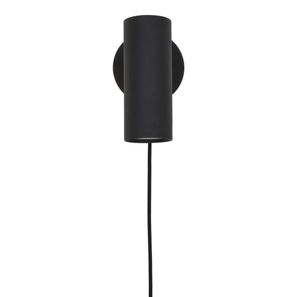 House Nordic LED vägglampa Lia Black 442794