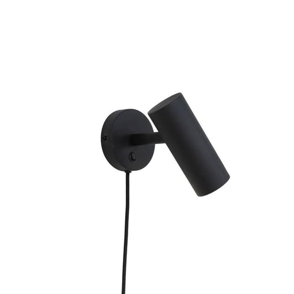House Nordic LED vägglampa Lia Black 442794