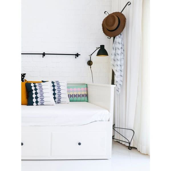 Vägglampa - FARO - Celia - Mattsvart - E14 - 20W - Modern design