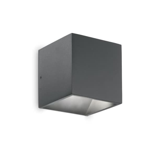 Ideal Lux LED utomhuslampa Integrerad vägg downlight Downlight 1 antracit 3000K IP44 - IDL247083