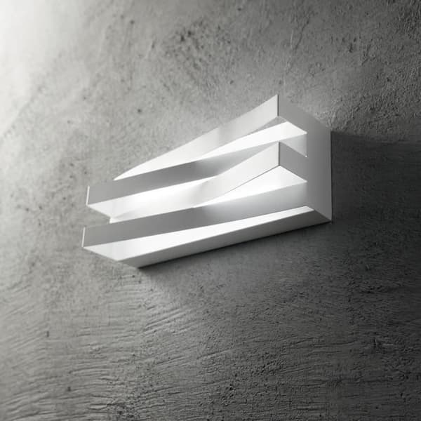 LED Vägglampa - Dekorativ - Vit - 4000K - Metall - 1200 Lumen