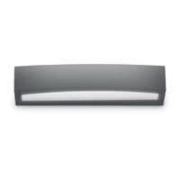 ANDROMEDA Antracit utomhusvägglampa 2x60W - IDEAL LUX - 092355