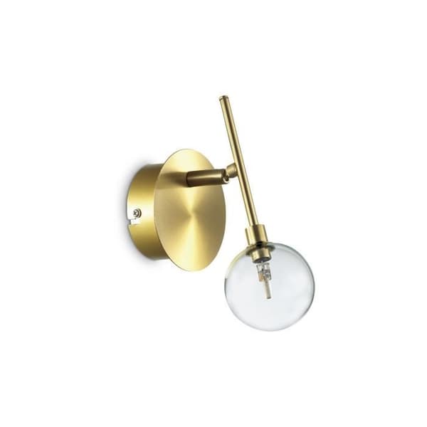 Ideal Lux Lighting 1 Vägglampa i antik mässing IDL200330