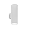 Miniatyrbild 3 av 3: Vägglampa utomhus GUN BIG Vit 2x60W - IDEAL LUX - 092300