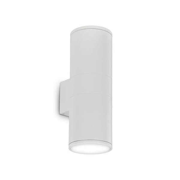 Vägglampa utomhus GUN BIG Vit 2x60W - IDEAL LUX - 092300