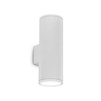 Vägglampa utomhus GUN BIG Vit 2x60W - IDEAL LUX - 092300