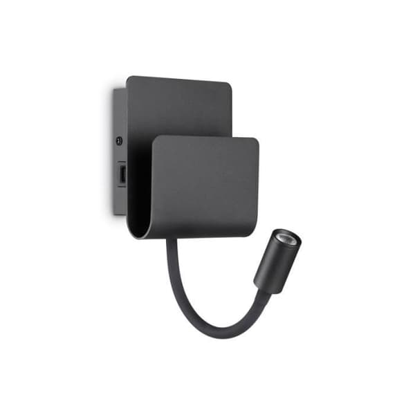 237930 PROBE AP2 svart, Vägglampa, Ideal Lux