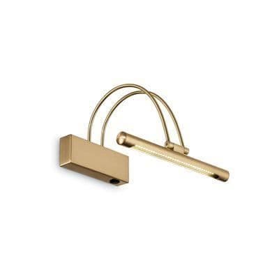 BOW vägglampa Satin mässing 36x0,07W - IDEAL LUX - 121154