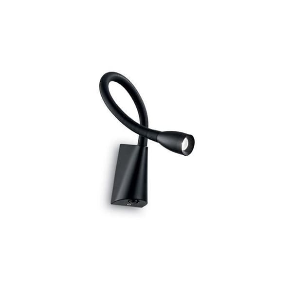 Vägglampa GOOSE Black 1x3W - IDEAL LUX - 142692