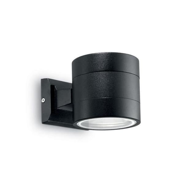 Vägglampa utomhus SNIF rund Svart 1x40W - IDEAL LUX - 061450