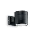 Miniatyrbild 2 av 3: Vägglampa utomhus SNIF rund Svart 1x40W - IDEAL LUX - 061450