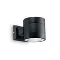 Miniatyrbild 1 av 3: Vägglampa utomhus SNIF rund Svart 1x40W - IDEAL LUX - 061450