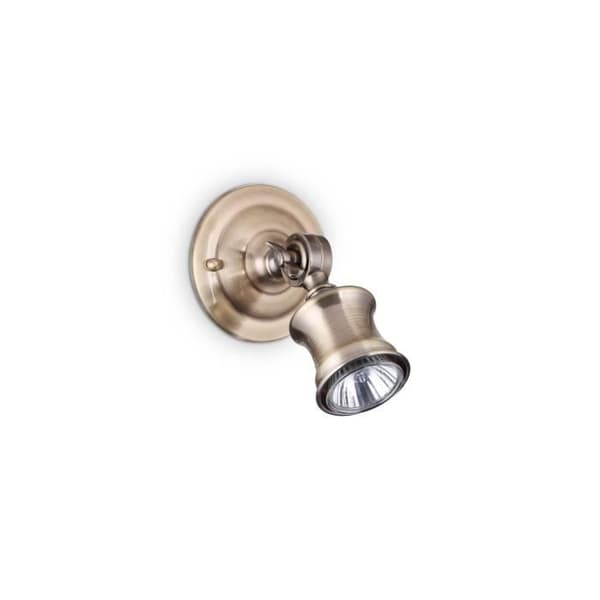 Ideal Lux Lighting 1 vägglampa polerad finish IDL159997