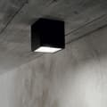 Miniatyrbild 2 av 2: Stor taklampa utomhus antracit IP54, GU10