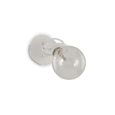 RADIO Vit vägglampa 1x60W - IDEAL LUX - 119465