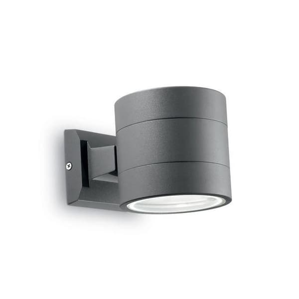 Vägglampa utomhus SNIF rund antracit 1x40W - IDEAL LUX - 061467