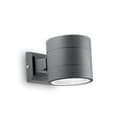 Miniatyrbild 2 av 3: Vägglampa utomhus SNIF rund antracit 1x40W - IDEAL LUX - 061467