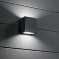 Miniatyrbild 2 av 2: Cubic Up &amp; Down LED utomhusvägglampa Vit IP65, 4000K