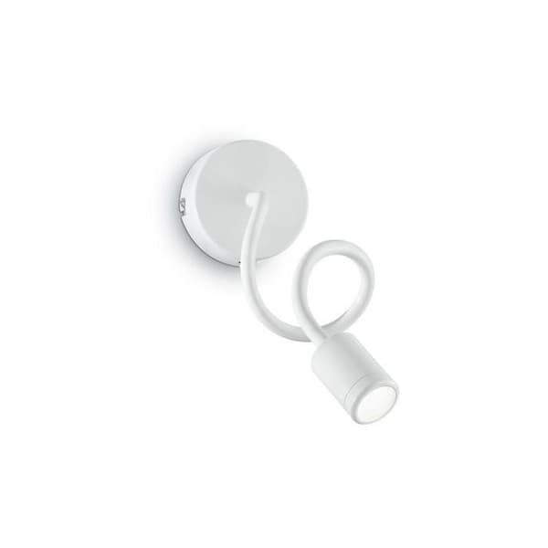 Vägglampa FOCUS Vit 1x3W - IDEAL LUX - 097183