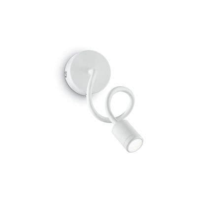 Vägglampa FOCUS Vit 1x3W - IDEAL LUX - 097183