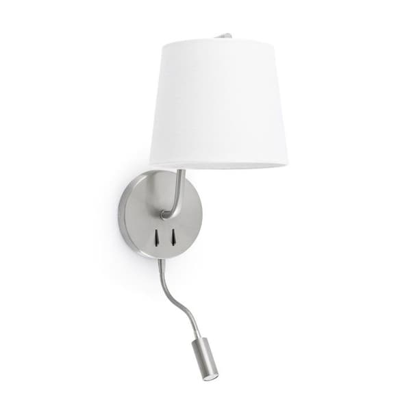 Berni läsvägglampa matt nickel Metall Nickel