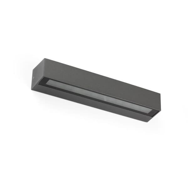 Faro Doro LED utomhusvägglampa - Antracitgrå aluminium - 71904 Mörkgrå