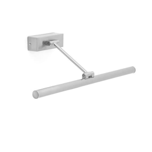Vägglampa - FARO - 61081 - Matt nickel - LED 8W - Mått 450x224x40 mm