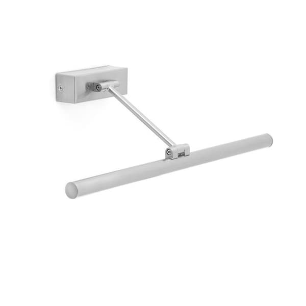 Vägglampa - FARO - 61081 - Matt nickel - LED 8W - Mått 450x224x40 mm Nickel